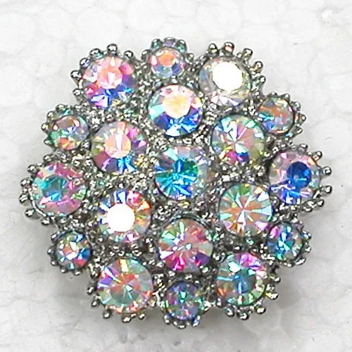 60pcs/lot Mixed Color (Can Notes Color) Wholesale Rhinestone wedding Bridal Party Prom Small Flower Pin brooches C101664