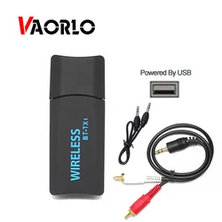 VAORLO-transmisor Bluetooth 4,2, adaptador inalámbrico USB para TV, PC, ordenador, auriculares/altavoces