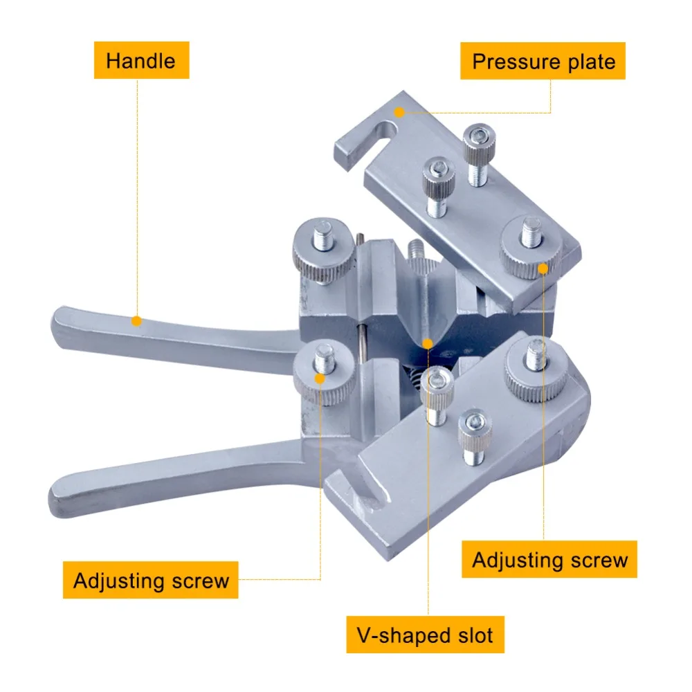 Imagem -02 - Ferramentas para a Máquina de Soldadura da Correia Redonda do Plutônio Braçadeira de Solda Mais Scissor Mais Ferro de Solda com Revestimento de Solda de Extremidade