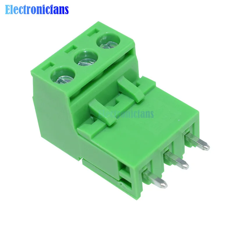 10Pcs KF2EDGK KF-3P 3PIN Right Angle Plug-in Terminal Contor 5.08 MM PITCH