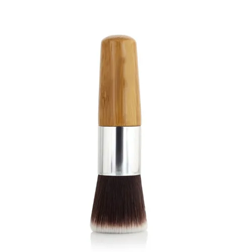 

2pcs Multi-Function Pro Makeup brush Foundation Powder Brush Bamboo Handle Face Powder Cosmetic Makeup Basic Tool