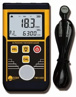 Ultrasonic Thickness Gauge meter Range:1.2-225.0mm Resolution:0.1mm Accuracy:+-05%H+0.2mm Frequency:5MHz