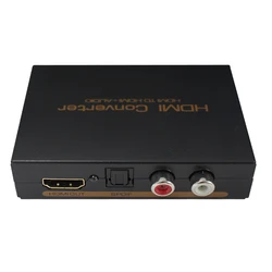 HDMI Audio Extractor 5.1ch  2.0ch HD Audio Extractor Splitter HDMI To Audio Extractor Optical TOSLINK SPDIF + L/R