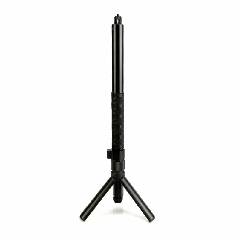 

New ONE X Telescopic Rod Selfie Stick + Tripod 360 Rotary Handle Bracket for Insta360 ONE X / ONE R Bullet Time Beam Accessories