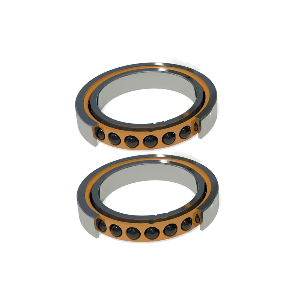 

1pair 7005C HQ1 P4A DT DB 25x47x12 Angular Contact Bearings Speed Spindle Bearings CNC ABEC-7 SI3N4 Ceramic Ball High Speed