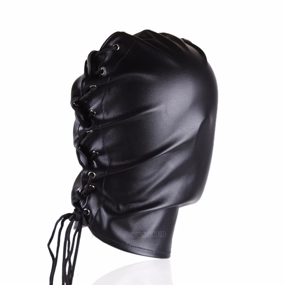 Thierry BDSM Unisex Slave Bondage Sex Toys Head Hoods Erotic facepiece Adult Games Fetish Headgear For adult toys for Couples