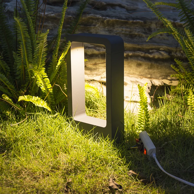 Modern Led Lawn Light Outdoor Waterproof Garden Landscape Lamp  Backyard Park Grassland Lighting 30CM 10W