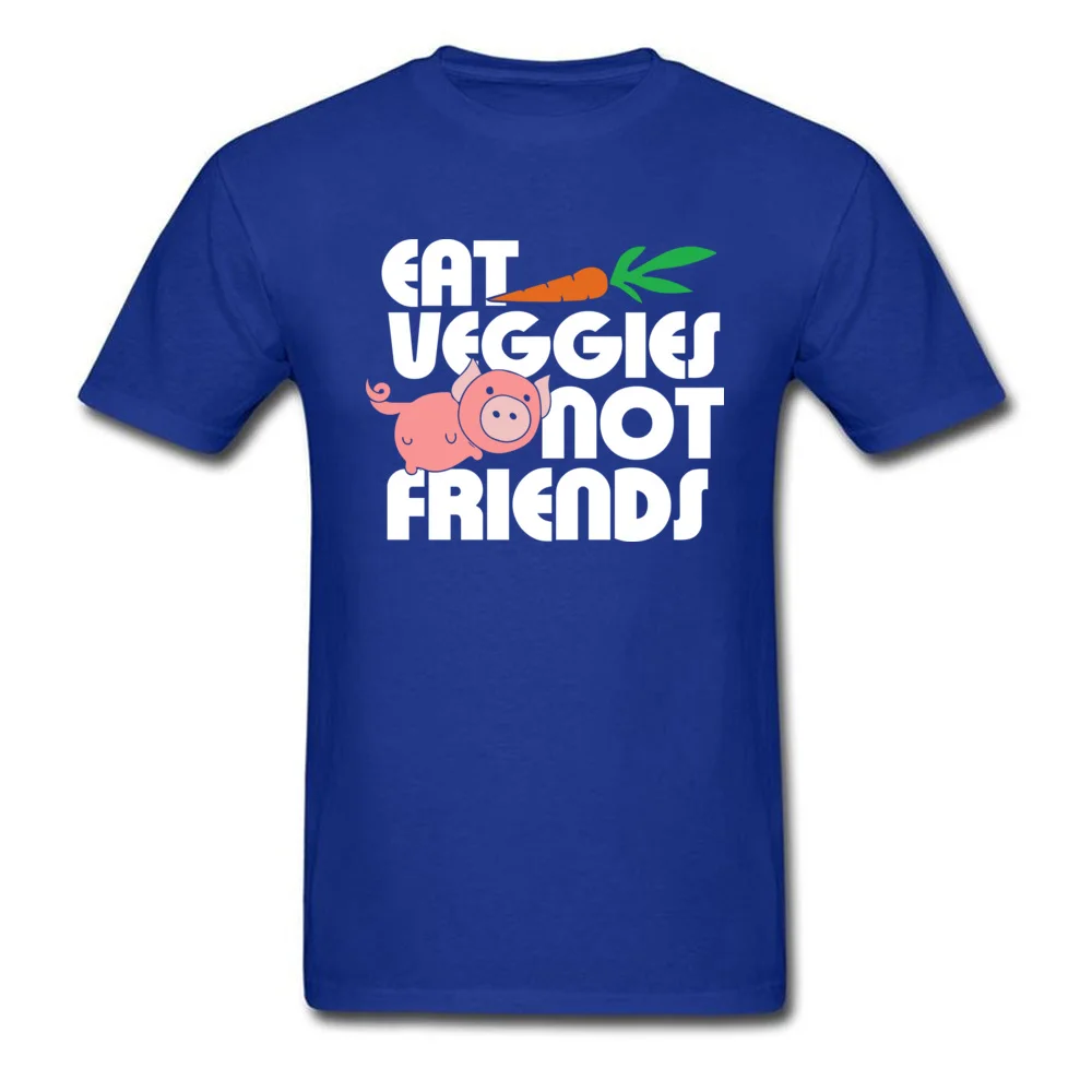 Eat Veggies Not Animal T-shirt Men Vegan T Shirt Friend Tshirt Funny Saying Clothing Novelty Design Top Cotton Tee Black