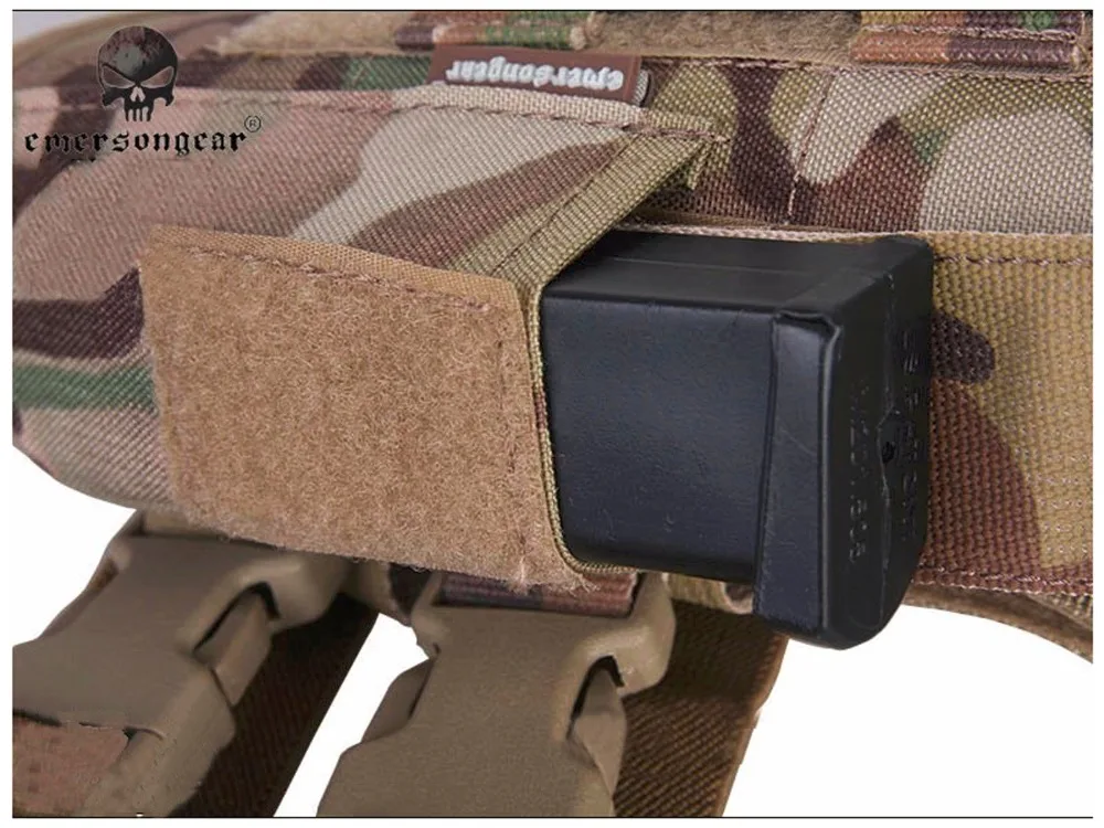 Imagem -05 - Emersongear Leg Holster Tornado Universal Tactical Coxa Pouch Combate Militar Bolsa Em6201