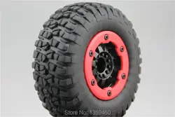 4pcs RC 1/10 Bead Lock Short Course Tire Tyre Set 12mm hex 1/2 offset SC Tire For TRAXXAS SlASH 30002