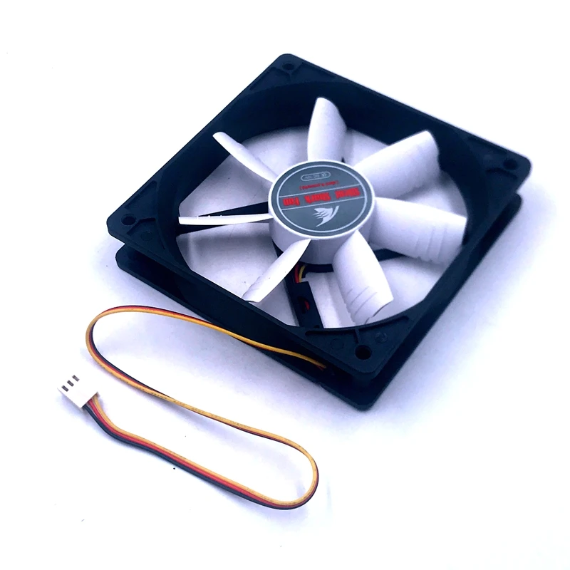 120mm fan computer case Mute cooling fan low noise EC12025M12SA 12025 sleeve bearing 12V 0.28A 1200RPM 58.6CFM 18.6DBA