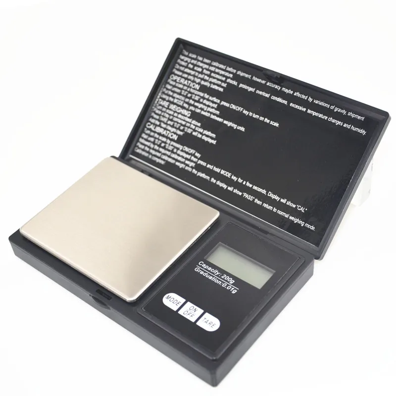 100g/0.01g 200g/0.01g 500g/0.1g Digital Scale High-precision Jewelry Pocket Electronic Scale