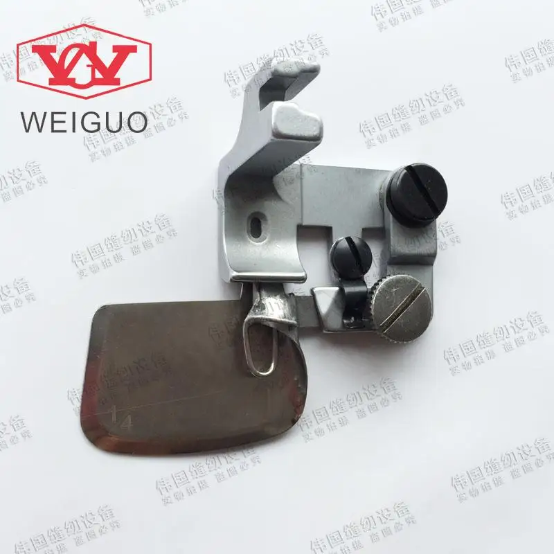 F502 hem presser foot Special presser foot silk chiffon fabric edge is curved hem edge detector tube feet