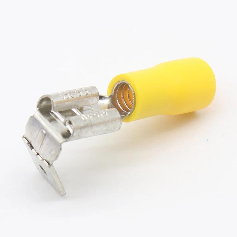 20x Crimping Connectors Piggyback Female Spade Connector Terminals Brass printed with Sn