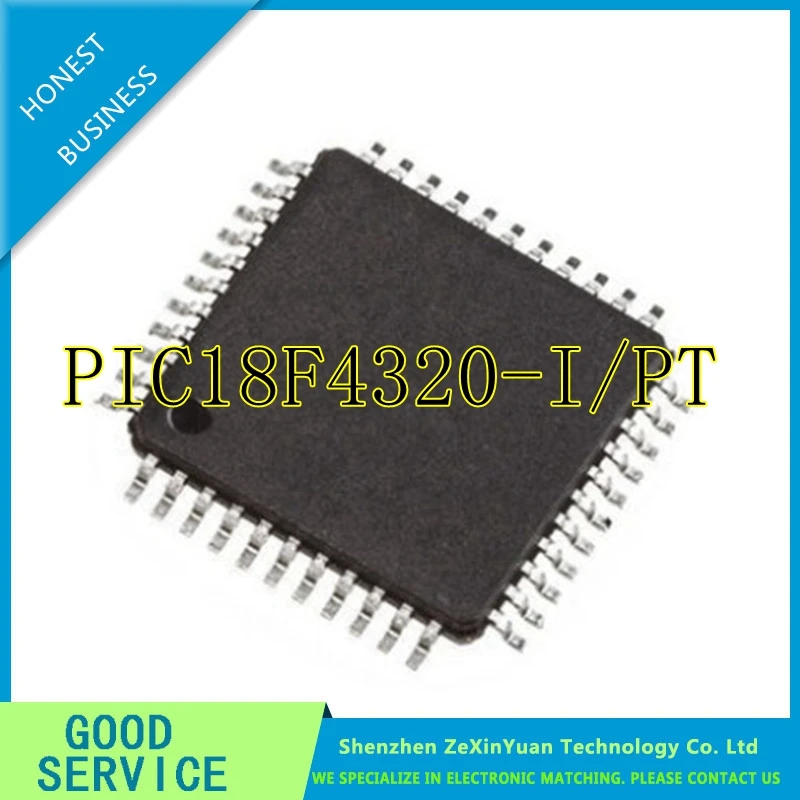 5 Pcs-50 Pcs PIC18F4320-I/PT PIC18F4320-I PIC18F4320 QFP-44 Kualitas Terbaik