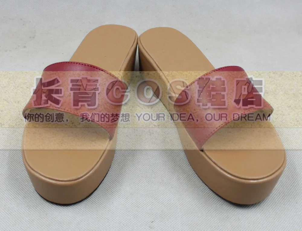 Shaman King Anna Kyoyama Girls Summer Slipper Cosplay Shoes C006