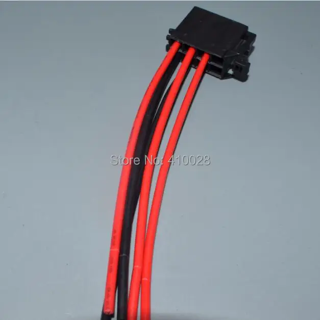 shhworldsea 3.5mm 8p female 8pin auto wiring harness cable connector Popular audio connector for VW CD plug connector 962189-1