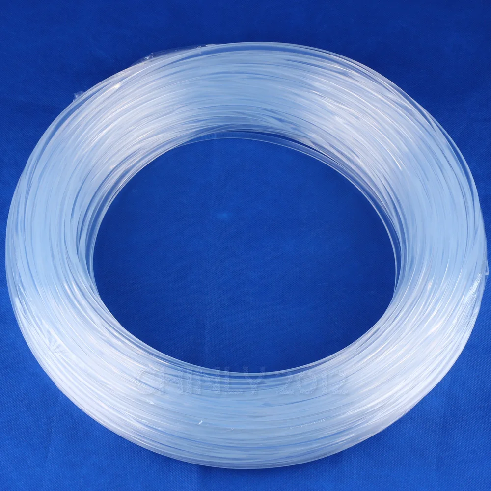 5meters 5.0mm side glow fiber optic cable for Decorative outline