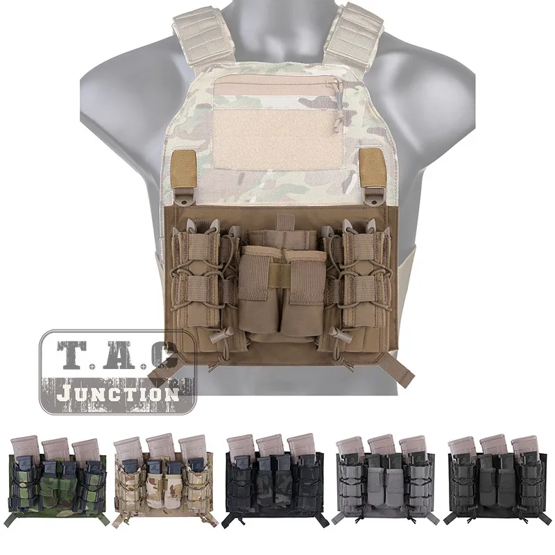 Emerson LBX-4020F lbx Tactical Molle Panel Emersongear Tactical Vest Front Panel For LBX-4019 / LBX-4020 Armatus Plate Carrier