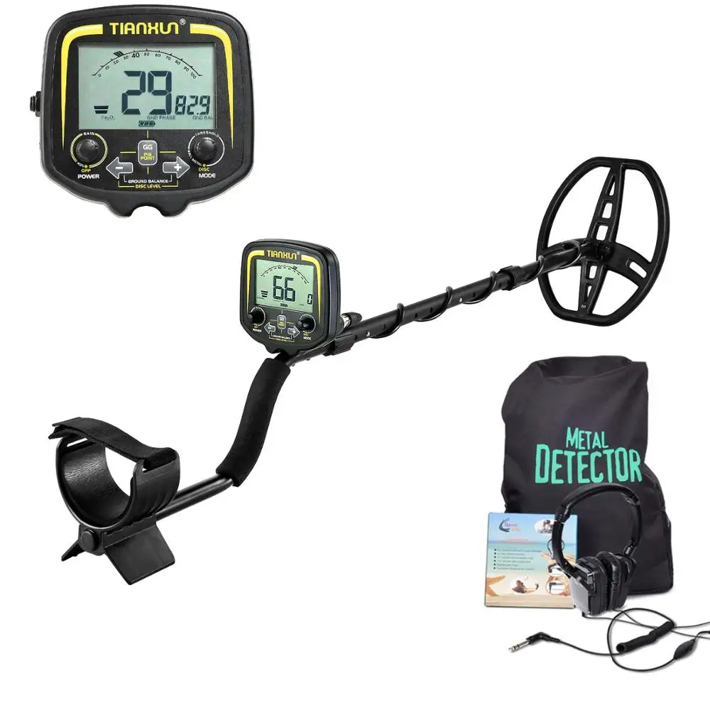 High Sensitivity TX-850 Depth Metal Detector LCD Display Underground Treasure Hunter Finder Gold Detector Detecting Pinpointer