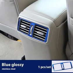 Stainless Steel Car Air Vent Outlet Cover Trim Decoration Frame for x-trail xtrail Rogue t32 2014 - 2020 car accessories