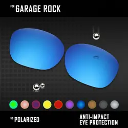 Reemplazos de lentes OOWLIT para gafas de sol Oakley Garage Rock OO9175 polarizadas, multicolores