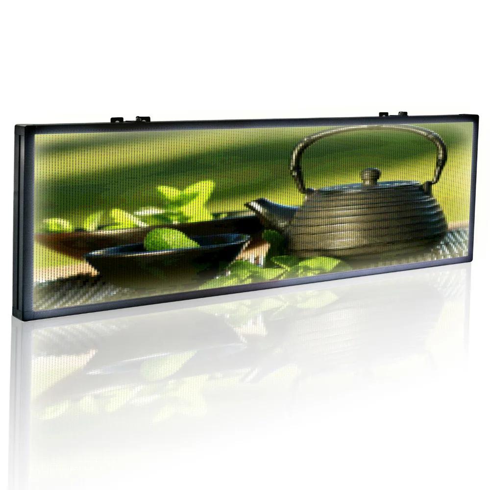 HD P5 RGB LED Display Panel WiFi/LAN Programmierbare Werbung Scrollen Video/Bild/Nachricht Bord mit Temperatur sensor