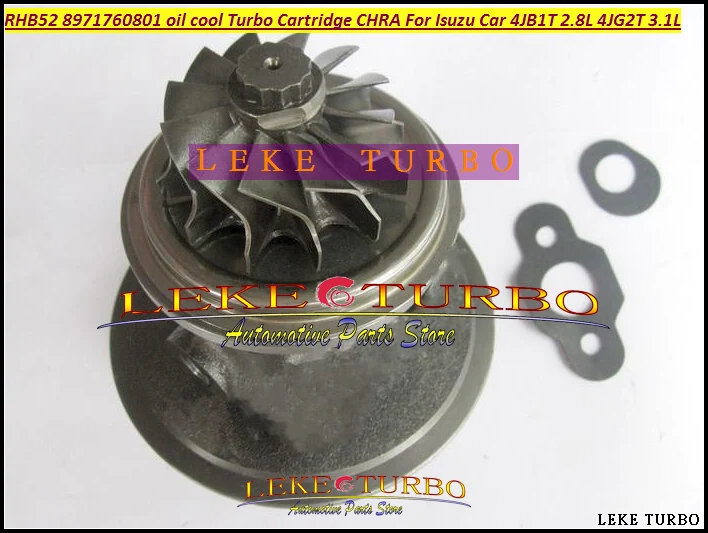 Free Ship Turbo Cartridge Chra Core Oil cooled RHB5 VA190013 VICB 8971760801 Turbocharger For ISUZU MIKADO 4JB1T 2.8L 4JG2T 3.1L