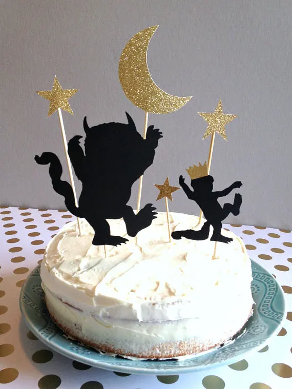 Where the Wild Things Are Cake Topper, Where the Wild Things Are Party Supplies, Wild One Cake Topper, Wild One Party Supplies