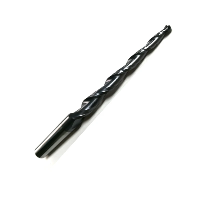R1.5*D8*60*100L*2F HRC55 Tungsten solid carbide Coated Tapered Ball Nose End Mills taper and cone endmills