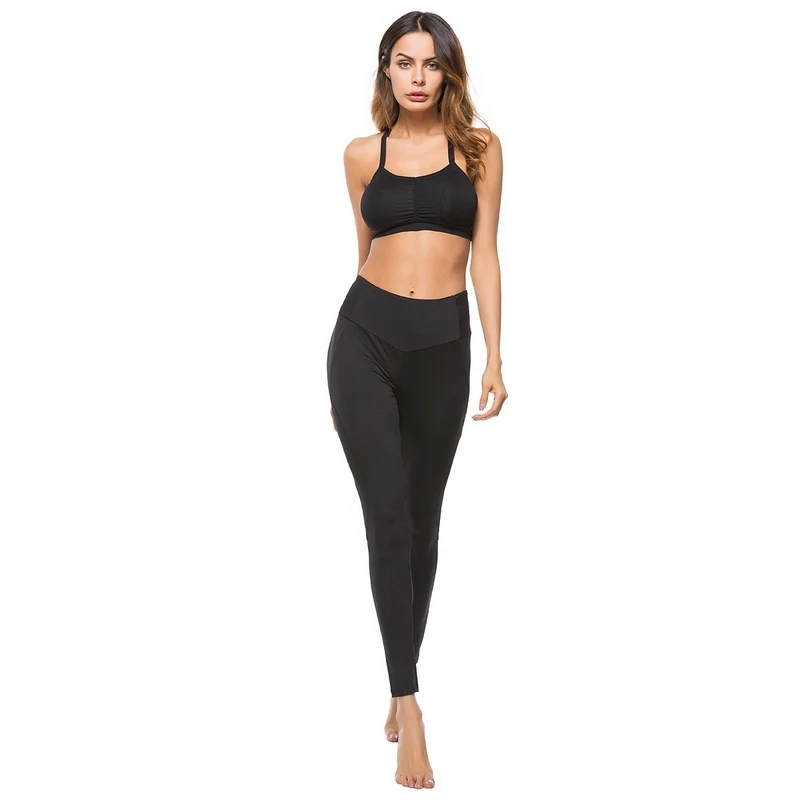 New Sexy Women Leggings Gothic Insert Mesh Design Trousers Pants Big Size Black Capris Sportswear Female Fitness