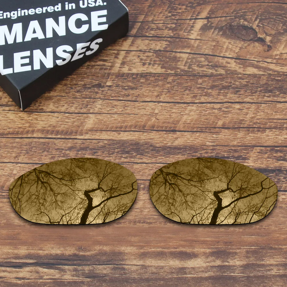 

Millerswap Polarized Replacement Lenses for Oakley Monster Dog Sunglasses Peach Gold (Lens Only)