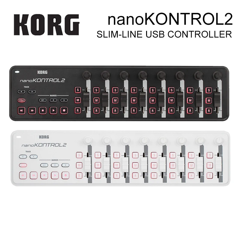 Korg nanoKEY2 nanoPAD2 nanoKONTROL2 Slim-Line USB MIDI Pads 16 Tripper Pads with USB Cable