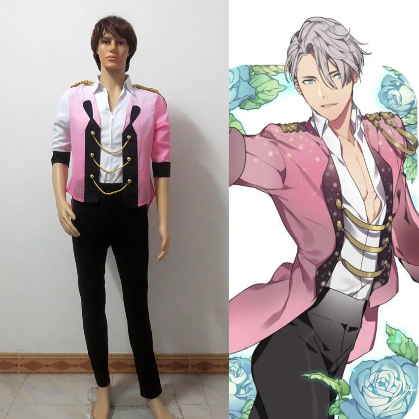 

Victor Nikiforov Sport Suit Cosplay costume Figure Skating Uniform Customize Any sizes free shipp