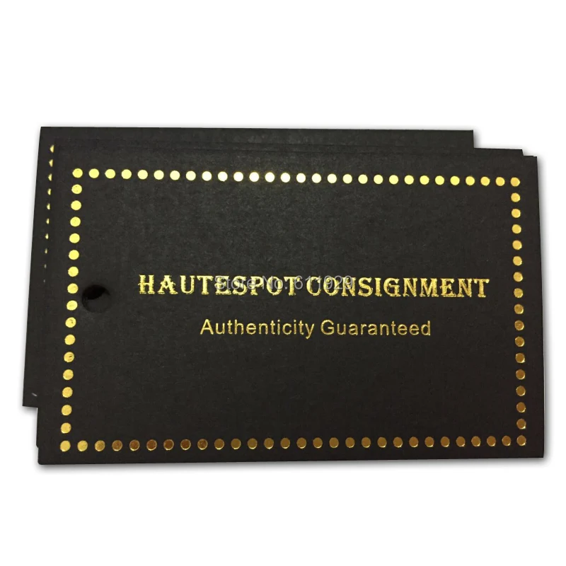 custom golden stamping 700gsm matte paper tag/clothing cardboard hang tag matte lamination/garment printed tags 1000 pcs a lot