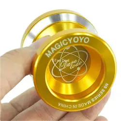 Yoyo bola gloden moda magia yoyo n8 se atrevem a fazer liga de alumínio profissional yo-yo brinquedo