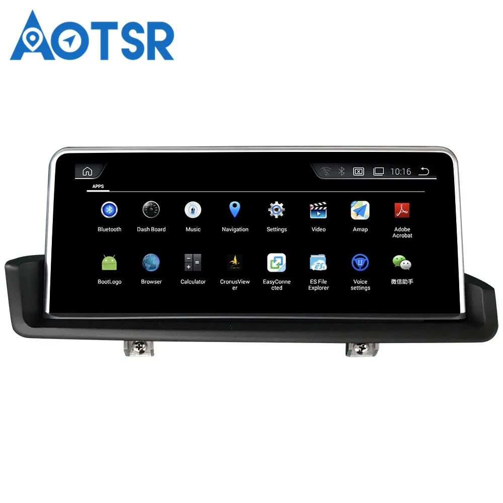 Aotsr Android 13 Car GPS Navigation NO DVD Player Headunit For For BMW 3 Series E90 E91 E92 E93 (2005-2012) 1 Din Radio Stereo