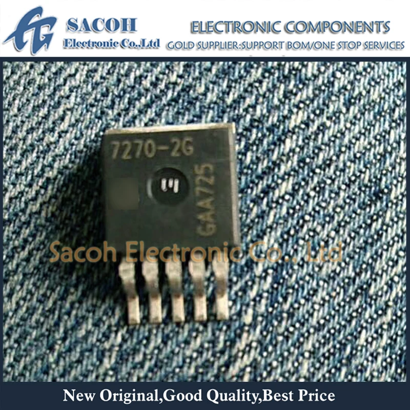 

New Original 2Pcs/Lot TLE7270-2G 7270-2G OR TLE7270-2D OR TLE7270-2E TO-263/TO-252/SSOP-14 5V Voltage Regulator