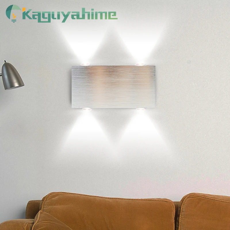 

Kaguyahime Modern LED Wall Lamp Europe Lights 220V Aluminium Nordic Lamp Fixture Triangle For Bedroom Living Room Home Light