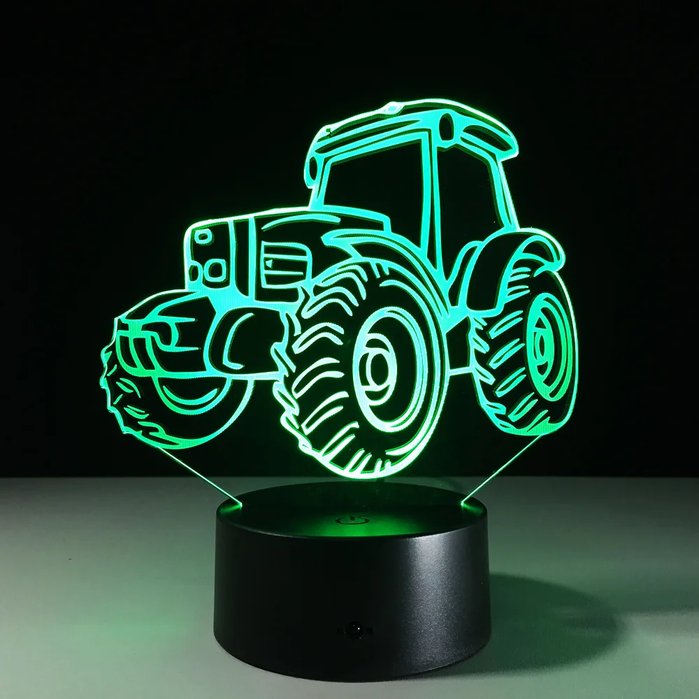 

Novelty 3d Usb Led Lamp Lampe De Chevet De Chambre Acrylic Night Light Veilleuse Led Nuit Kids Lamp Bedroom