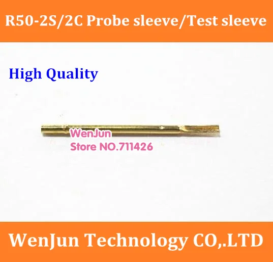 free shipping R50-2S/2C P50-2S/2C (0#) probe sleeve, test needle sleeve, 0.9mm thimble sleeve, needle holder-100pcs/lot