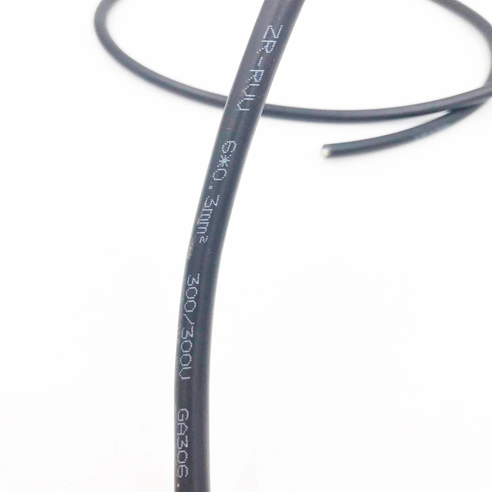 Electrical Wire Signal Cable RVV4 Signal Control Sheath Cable RVV4X0.3/0.5/0.75/1.0mm Square Soft Connection Line