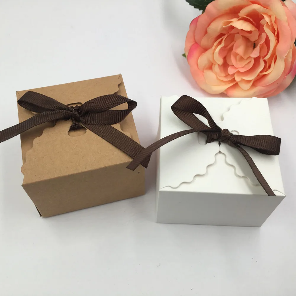 

12pcs/lot Retro Mini Kraft Paper Box,DIY Wedding Gift Favor Boxes,Party Candy Box,Mini Single Cake gift Packing box