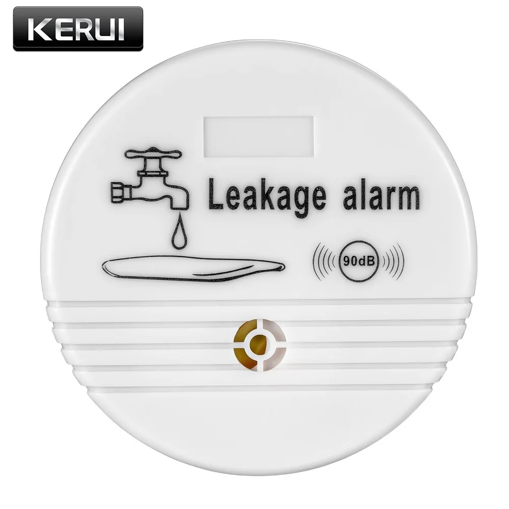 KERUI 90db Leakage Alarm Detector Water Leakage Sensor Wireless Water Leak Detector House Safety Home Security Alarm System