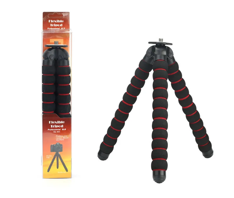 Wielkoformatowe statywy do aparatów nośnych do 5KG typu Gorillapod Monopod elastyczny statyw Mini Travel zewnętrzne kamery cyfrowe Hoders
