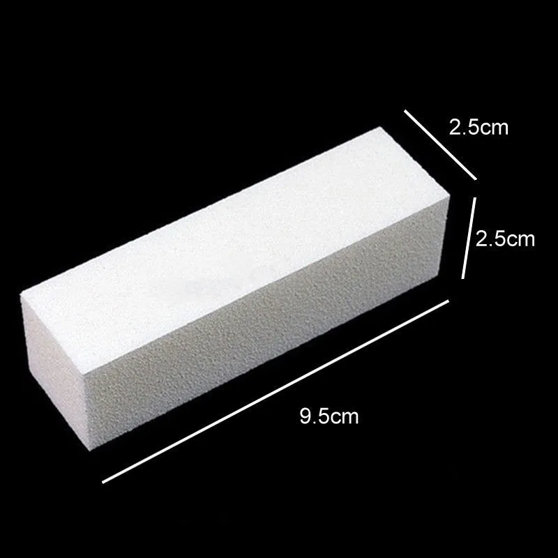 10pcs/Lot High Quality White Nail 10pcs/Lot High Quality White Nail 10pcs/Lot High Quality White Nail10pcs/Lot High Quality White Nail Block Buffer Nail Art Buffer Sanding Block Files Manicure DIY Polish Tool Buffing unas pulidor - 图片 6