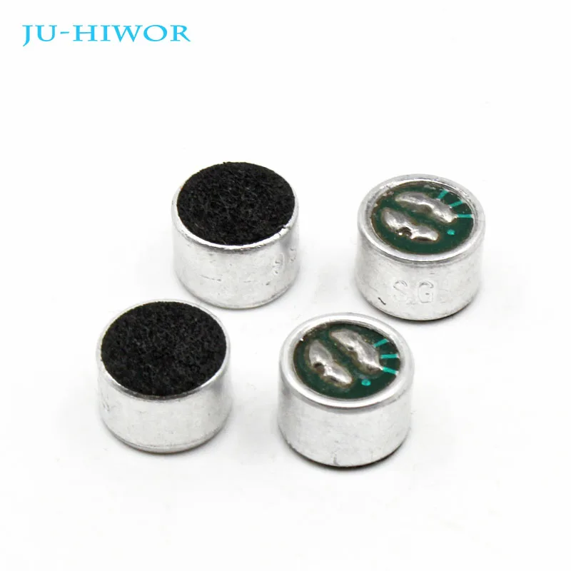 500pcs Acoustic Microphone 9*H7MM Capacitive Electret Microphone SMD Pickup Sensitivity: 52DB