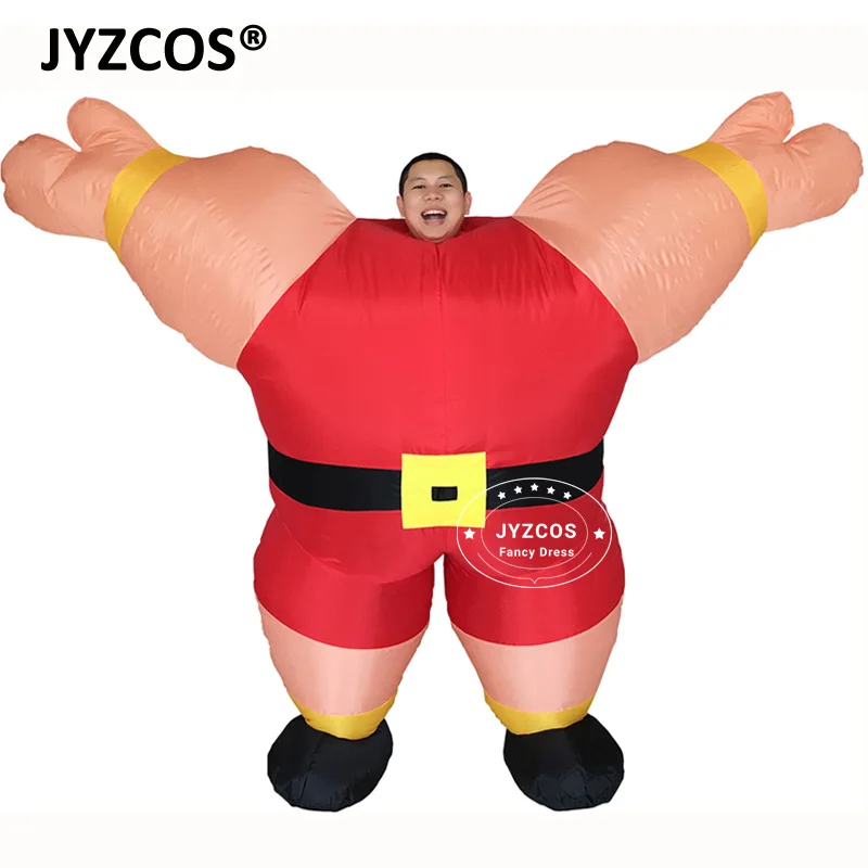 

JYZCOS Mr фитнес матрос для тяжелой атлетики мускулов забавные надувные костюмы для вечевечерние бара тренажерного зала маскарадный наряд рекламные инструменты