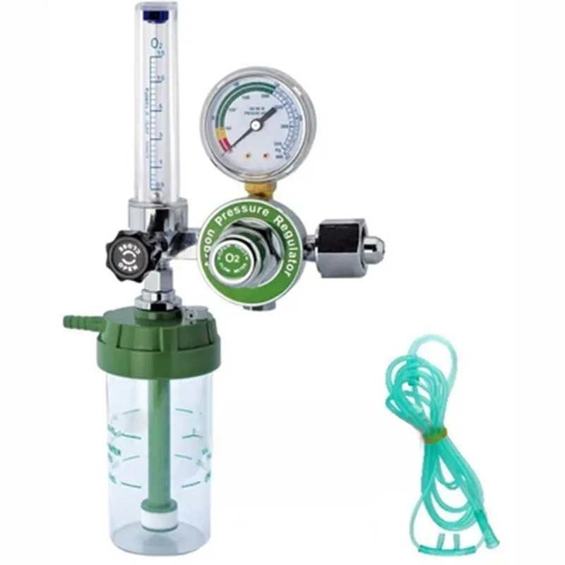 Buoy oxygen Inhaler, Updated version  oxygen regulator pressure flowmeters, Reducer, Oxygen gauge