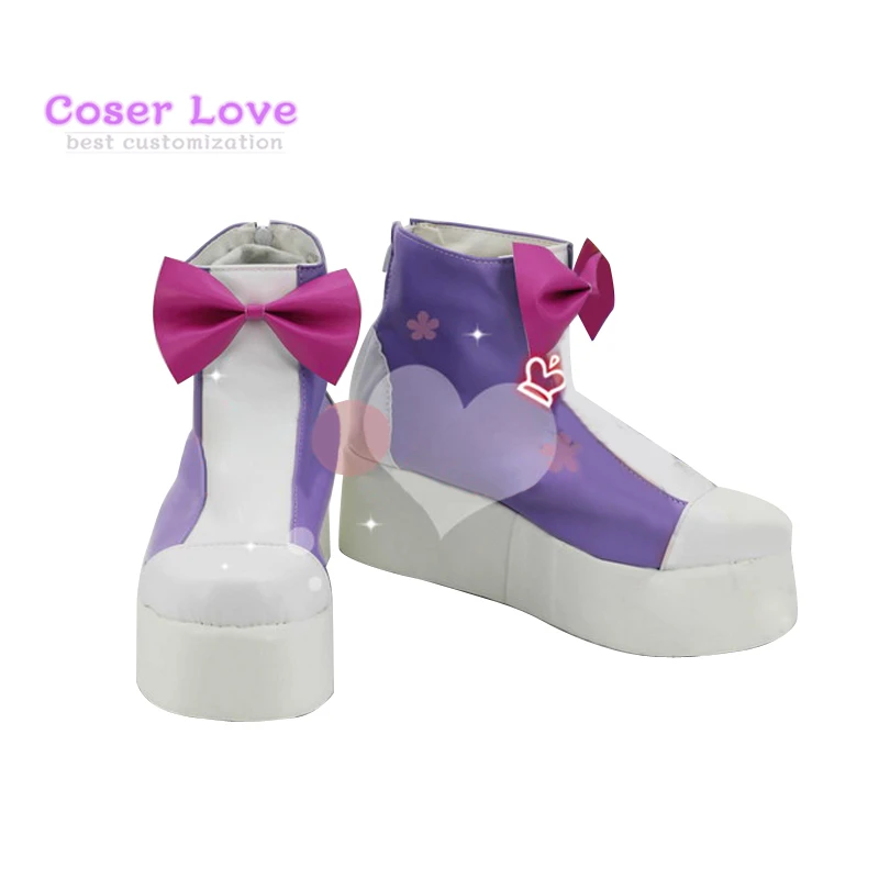 Pripara Yumekawa Yui Cosplay Shoes Boots Halloween Carnival Christmas Shoes